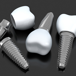 three implants