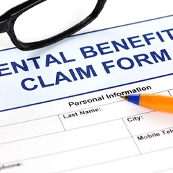 Dental insurance paperwork in Bergenfield